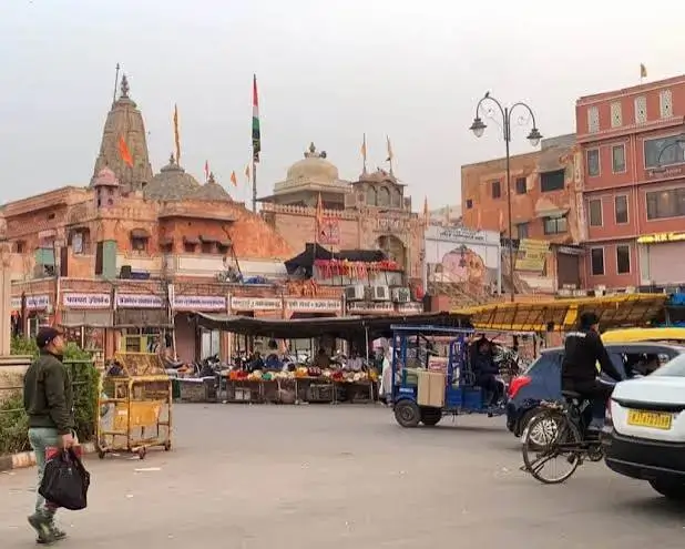 Pink City streets